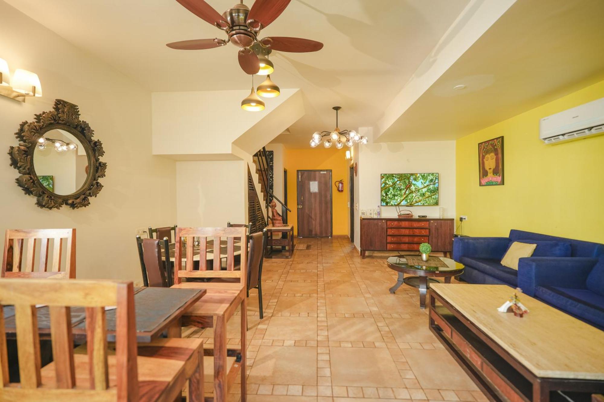 Villa M - Jia 3- 3Bhk In Candolim, Pool Facing, Near Beach, Breakfast Included Εξωτερικό φωτογραφία