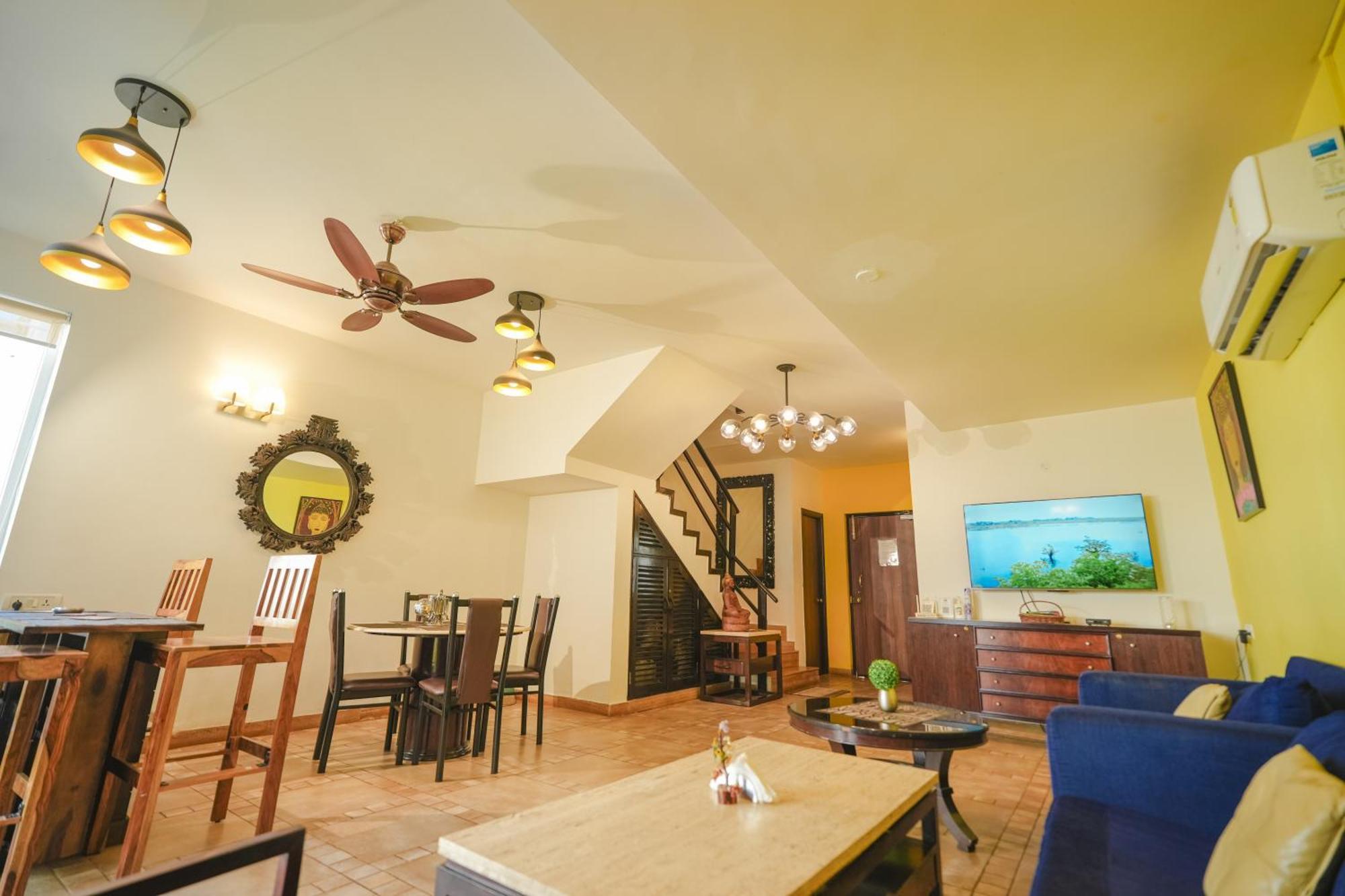Villa M - Jia 3- 3Bhk In Candolim, Pool Facing, Near Beach, Breakfast Included Εξωτερικό φωτογραφία