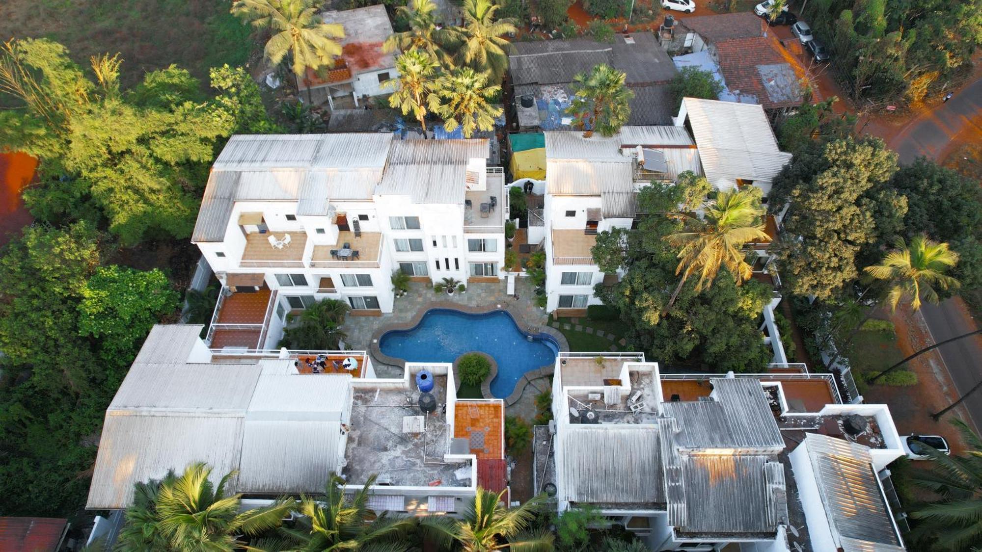 Villa M - Jia 3- 3Bhk In Candolim, Pool Facing, Near Beach, Breakfast Included Εξωτερικό φωτογραφία